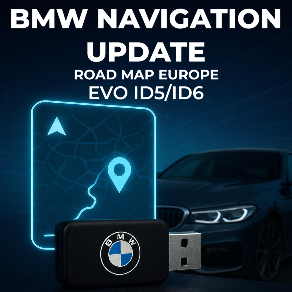 BMW Navigation Update Package - Plug & Play USB + FSC Code
