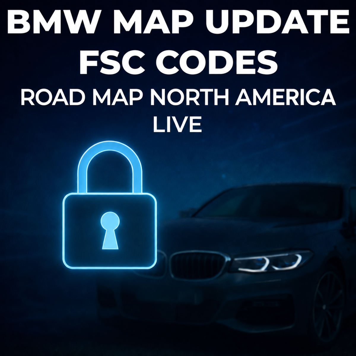 BMW Road Map North America LIVE 2026-2 FSC Activation Code