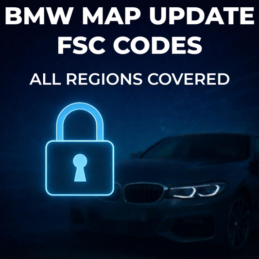 BMW Navigation Update FSC Codes